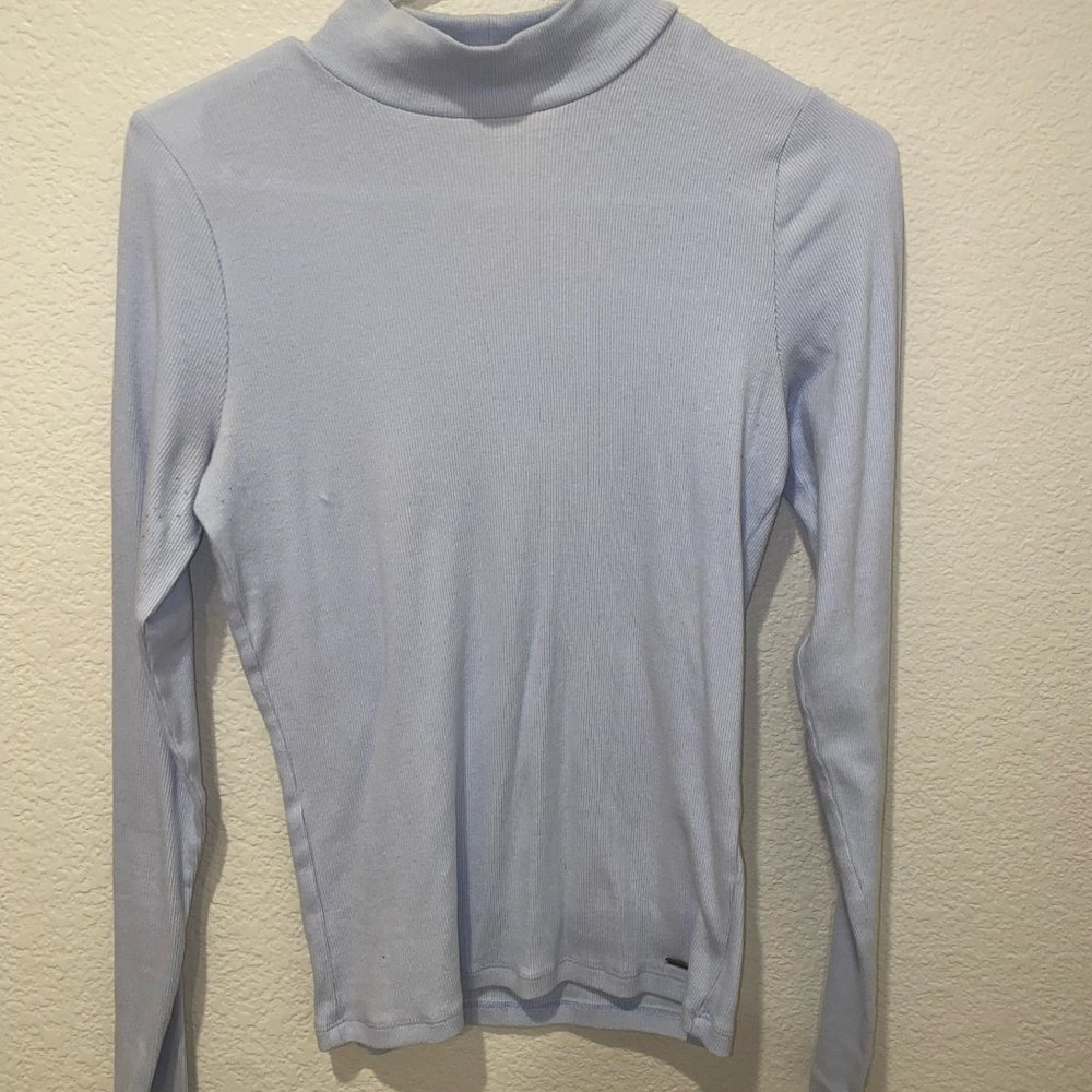 Light Blue Hollister Turtleneck
